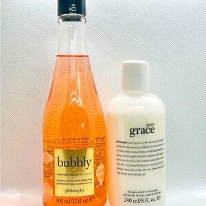 Philosophy special edition Bubbly & Pure Grace Shower Gels
